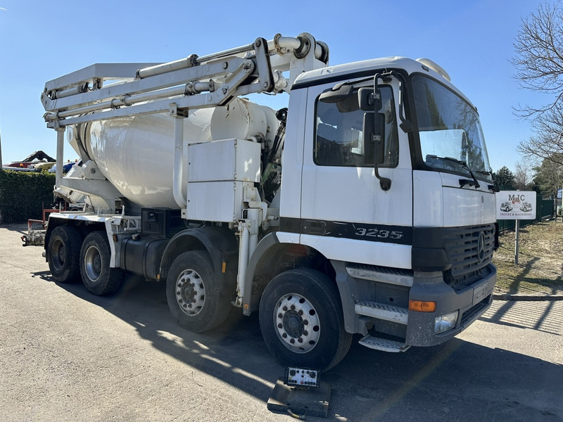 Mercedes-Benz ACTROS 3235 8x4 PUMI SCHWING - MIXER + PUMP - STEEL SPRING / HUB REDUCTION - AP ACHSEN - Betonpomp: afbeelding 1 Mercedes-Benz ACTROS 3235 8x4 PUMI SCHWING - MIXER + PUMP - STEEL SPRING / HUB REDUCTION - AP ACHSEN - Betonpomp: afbeelding 1