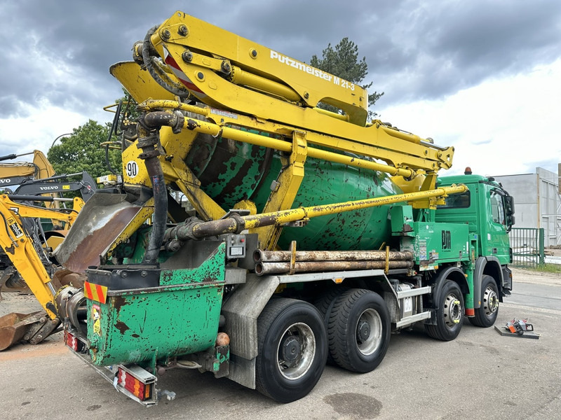 Mercedes-Benz ACTROS 3241 8x4 PUMI PM M 21-3 (21m) Putzmeister - *238.000km* / 1586H - EPS - BLADVERING / NAAFREDUCTIE - Betonpomp: afbeelding 5 Mercedes-Benz ACTROS 3241 8x4 PUMI PM M 21-3 (21m) Putzmeister - *238.000km* / 1586H - EPS - BLADVERING / NAAFREDUCTIE - Betonpomp: afbeelding 5