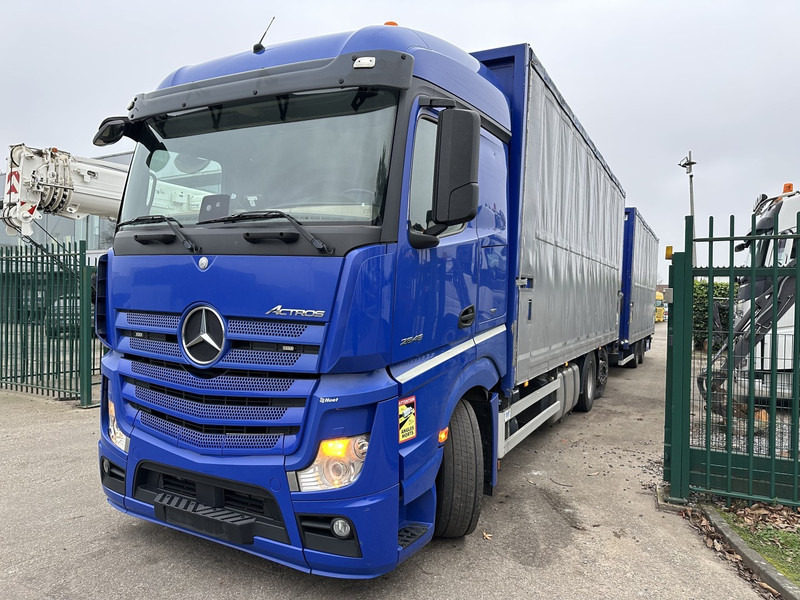 Mercedes-Benz Actros 2645 6x2 105m³ JUMBO + RETARDER + CRANE PALFINGER PK 19.001 SLD (4x) + RADIO - *FULL AIR* - FRIGO - EURO 6 - SAF AXLES - BELGIAN TRUCK - Kraanwagen: afbeelding 4 Mercedes-Benz Actros 2645 6x2 105m³ JUMBO + RETARDER + CRANE PALFINGER PK 19.001 SLD (4x) + RADIO - *FULL AIR* - FRIGO - EURO 6 - SAF AXLES - BELGIAN TRUCK - Kraanwagen: afbeelding 4