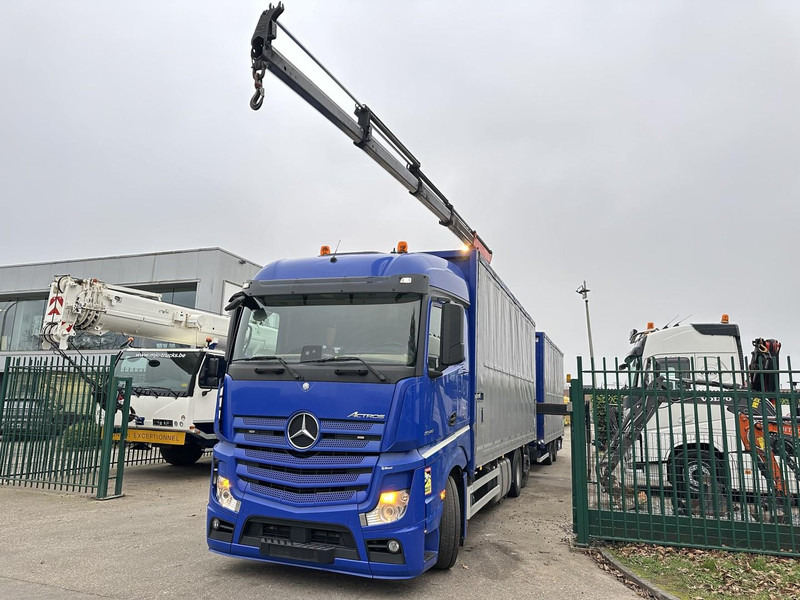 Mercedes-Benz Actros 2645 6x2 105m³ JUMBO + RETARDER + KRAN PALFINGER PK 19.001 SLD (4x) + RADIO - *FULL AIR* - FRIGO - EURO 6 - SAF AXLES - BELGIAN TRUCK - Bakwagen, Kraanwagen: afbeelding 4 Mercedes-Benz Actros 2645 6x2 105m³ JUMBO + RETARDER + KRAN PALFINGER PK 19.001 SLD (4x) + RADIO - *FULL AIR* - FRIGO - EURO 6 - SAF AXLES - BELGIAN TRUCK - Bakwagen, Kraanwagen: afbeelding 4