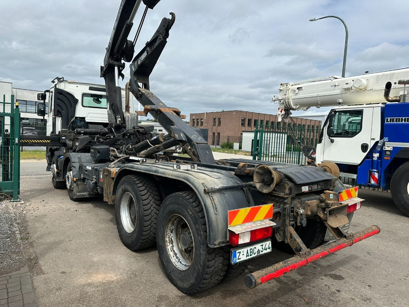 Renault C460 8x4 HOOKLIFT + CRANE HIAB 288 E-6 HIDUO - RADIO - 5/6 F - STEEL SPRING / HUB REDUCTION - Kraanwagen: afbeelding 5 Renault C460 8x4 HOOKLIFT + CRANE HIAB 288 E-6 HIDUO - RADIO - 5/6 F - STEEL SPRING / HUB REDUCTION - Kraanwagen: afbeelding 5