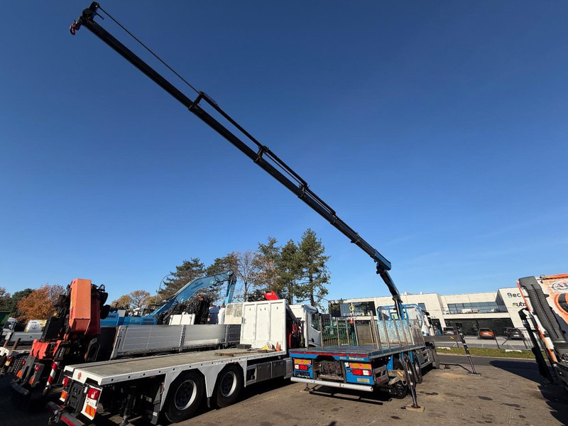 Renault C480 8x4 Pritsche + Kran (20m!) PALFINGER PK33002-EH E (6x) - PLATFORM 8m25 - LIFT/STEERING - GOOD TIRES - BE TRUCK - Vrachtwagen met open laadbak, Kraanwagen: afbeelding 5 Renault C480 8x4 Pritsche + Kran (20m!) PALFINGER PK33002-EH E (6x) - PLATFORM 8m25 - LIFT/STEERING - GOOD TIRES - BE TRUCK - Vrachtwagen met open laadbak, Kraanwagen: afbeelding 5