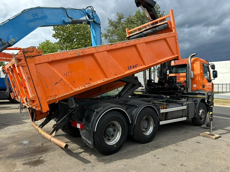 Renault KERAX 380 DXI 6x4 TIPPER + CRANE HIAB 144 B-3 - RADIO - *246.000km* - RETARDER - BORDMATIC - EURO 5 - Kipper vrachtwagen, Kraanwagen: afbeelding 4 Renault KERAX 380 DXI 6x4 TIPPER + CRANE HIAB 144 B-3 - RADIO - *246.000km* - RETARDER - BORDMATIC - EURO 5 - Kipper vrachtwagen, Kraanwagen: afbeelding 4