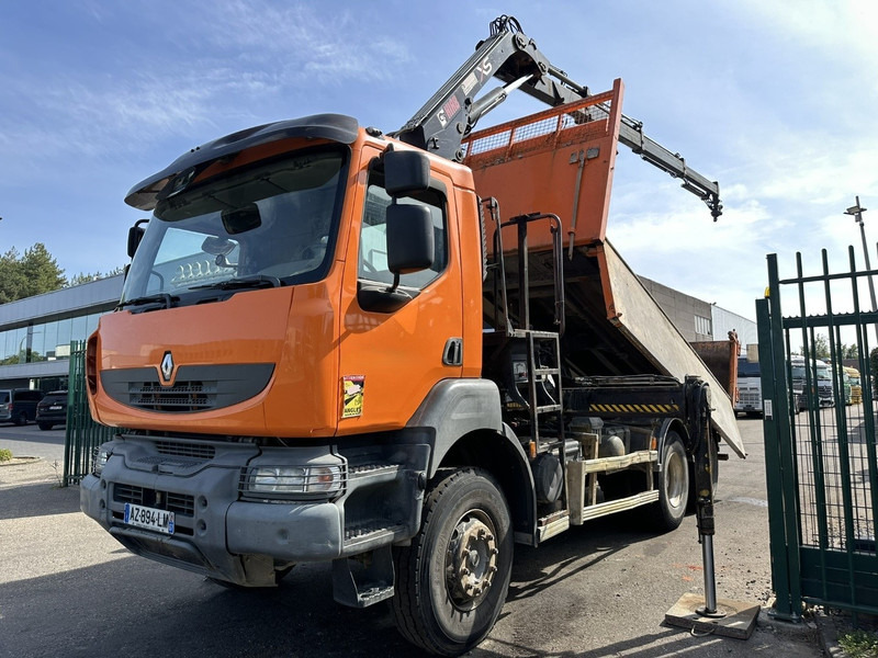 Renault KERAX 380 DXI 6x4 TIPPER + CRANE HIAB 144 B-3 - RADIO - *246.000km* - RETARDER - BORDMATIC - EURO 5 - Kipper vrachtwagen, Kraanwagen: afbeelding 3 Renault KERAX 380 DXI 6x4 TIPPER + CRANE HIAB 144 B-3 - RADIO - *246.000km* - RETARDER - BORDMATIC - EURO 5 - Kipper vrachtwagen, Kraanwagen: afbeelding 3