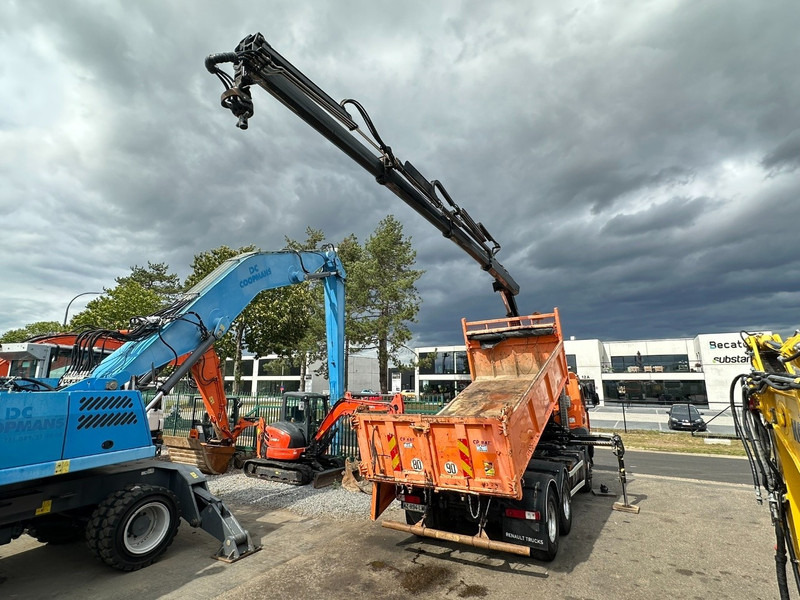 Renault KERAX 380 DXI 6x4 TIPPER + CRANE HIAB 144 B-3 - RADIO - *246.000km* - RETARDER - BORDMATIC - EURO 5 - Kipper vrachtwagen, Kraanwagen: afbeelding 5 Renault KERAX 380 DXI 6x4 TIPPER + CRANE HIAB 144 B-3 - RADIO - *246.000km* - RETARDER - BORDMATIC - EURO 5 - Kipper vrachtwagen, Kraanwagen: afbeelding 5