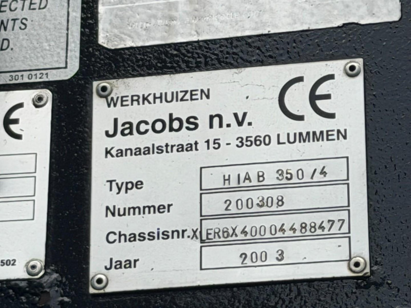 Scania 164L-480 V8 6x4 BAUSTOFF + KRAN HIAB 350-4 + JIB 90-4 - *TOP ZUSTAND* - ROTATOR - RADIO - RETARDER - BLATT / AP ACHSEN - BELGISCHE LKW - Vrachtwagen met open laadbak, Kraanwagen: afbeelding 5 Scania 164L-480 V8 6x4 BAUSTOFF + KRAN HIAB 350-4 + JIB 90-4 - *TOP ZUSTAND* - ROTATOR - RADIO - RETARDER - BLATT / AP ACHSEN - BELGISCHE LKW - Vrachtwagen met open laadbak, Kraanwagen: afbeelding 5