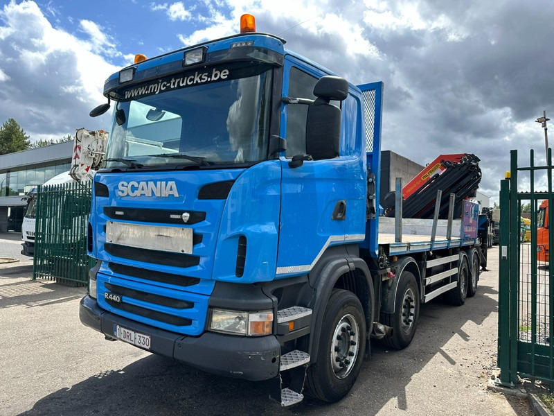 Scania G440 8x4 + (26.5m!) CRANE PALFINGER PK78002 SH G 8x + 1 + WINCH - PLATFORM 6m25 - MANUAL - HUB REDUCTION - STEEL SPRING - EURO 5 - BE TRUCK - Kraanwagen: afbeelding 3 Scania G440 8x4 + (26.5m!) CRANE PALFINGER PK78002 SH G 8x + 1 + WINCH - PLATFORM 6m25 - MANUAL - HUB REDUCTION - STEEL SPRING - EURO 5 - BE TRUCK - Kraanwagen: afbeelding 3