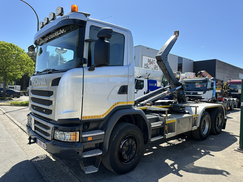 Scania G450 6x4 HAAKSYSTEEM AJK 20T - 5760mm - 3m90 WB - BLADVERING / NAAFREDUCTIE - EURO 6 - BE TRUCK - Haakarmsysteem vrachtwagen: afbeelding 3 Scania G450 6x4 HAAKSYSTEEM AJK 20T - 5760mm - 3m90 WB - BLADVERING / NAAFREDUCTIE - EURO 6 - BE TRUCK - Haakarmsysteem vrachtwagen: afbeelding 3