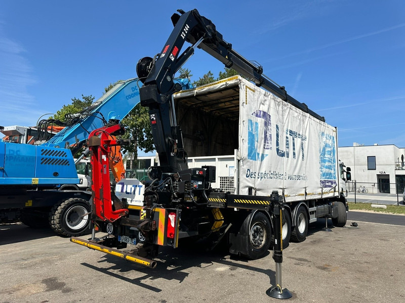 Scania P410 8x4 TRIDEM + CRANE HIAB 244 EP-4 HIDUO - RETARDER - LIFT + STEERING AXLE - *327.000km* - RADIO - Kraanwagen: afbeelding 5 Scania P410 8x4 TRIDEM + CRANE HIAB 244 EP-4 HIDUO - RETARDER - LIFT + STEERING AXLE - *327.000km* - RADIO - Kraanwagen: afbeelding 5