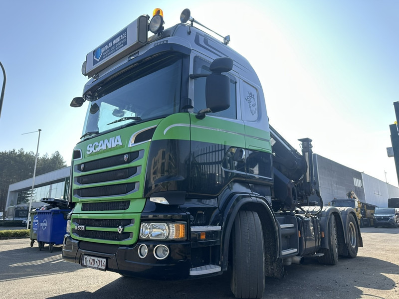 Scania R500 V8 6x2 + KRAN MKG HLK 231 HP (23tm) - 4x HYDR - RADIO - RETARDER - MANUAL - LIFT + STEERING AXLE - Kraanwagen: afbeelding 5 Scania R500 V8 6x2 + KRAN MKG HLK 231 HP (23tm) - 4x HYDR - RADIO - RETARDER - MANUAL - LIFT + STEERING AXLE - Kraanwagen: afbeelding 5