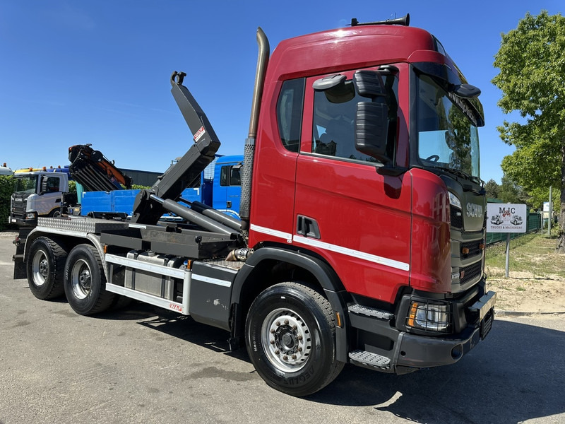 Haakarmsysteem vrachtwagen Scania R500 XT 6x4 RETARDER - HOOKLIFT / HAAKSYSTEEM WAF 20T - 5200mm - WB 3m75 - *231.000km* - HUB REDUCTION / STEEL SUSPENSION - EURO 6 - BE TRUCK: afbeelding 1
