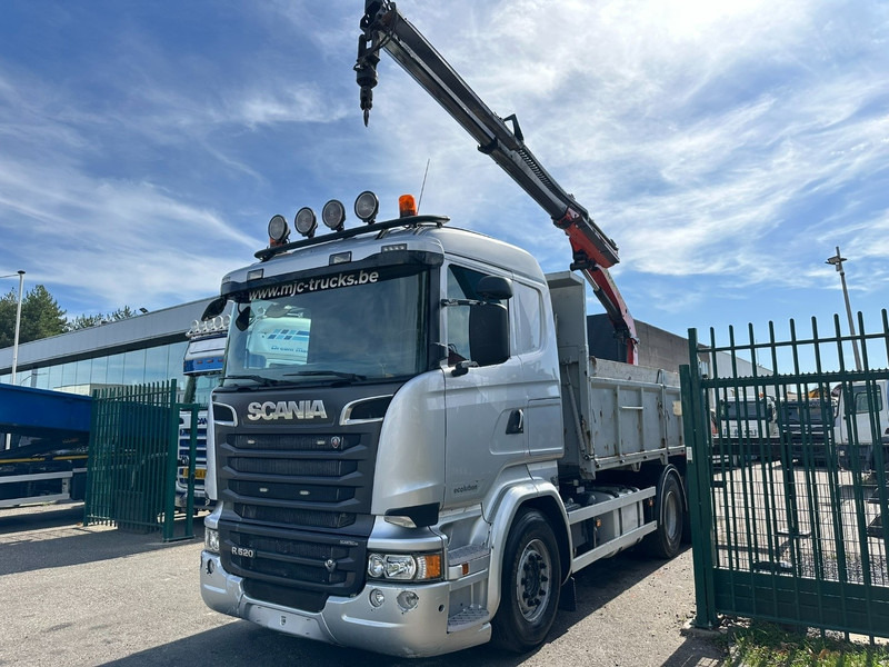 Scania R520 6x4 PRITSCHE + KRAN PALFINGER PK 15002 A - *ZSM + KIPPER* - RETARDER - *FULL AIR* - EUR 6 - BE TRUCK - Vrachtwagen met open laadbak, Kraanwagen: afbeelding 2 Scania R520 6x4 PRITSCHE + KRAN PALFINGER PK 15002 A - *ZSM + KIPPER* - RETARDER - *FULL AIR* - EUR 6 - BE TRUCK - Vrachtwagen met open laadbak, Kraanwagen: afbeelding 2