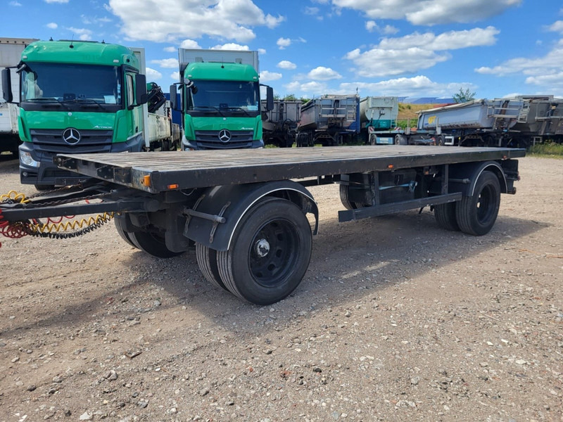 Trailor 2-AS PLATTE AANHANGER - SMB - AIR SUSPENSION - DOUBLE WHEELS - Open/ Plateau aanhangwagen: afbeelding 2 Trailor 2-AS PLATTE AANHANGER - SMB - AIR SUSPENSION - DOUBLE WHEELS - Open/ Plateau aanhangwagen: afbeelding 2
