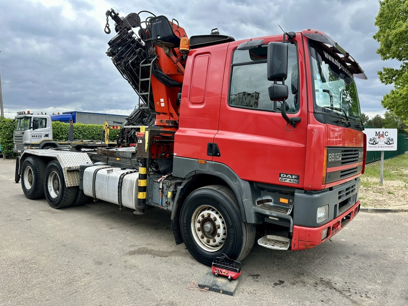 DAF 85 CF 430 6x4 CRANE PK 32.000 F (7x) + WINCH - EURO 2 - MANUAL ZF - HUB REDUCTION / STEEL SPRING - BE TRUCK - Trekker: afbeelding 2 DAF 85 CF 430 6x4 CRANE PK 32.000 F (7x) + WINCH - EURO 2 - MANUAL ZF - HUB REDUCTION / STEEL SPRING - BE TRUCK - Trekker: afbeelding 2