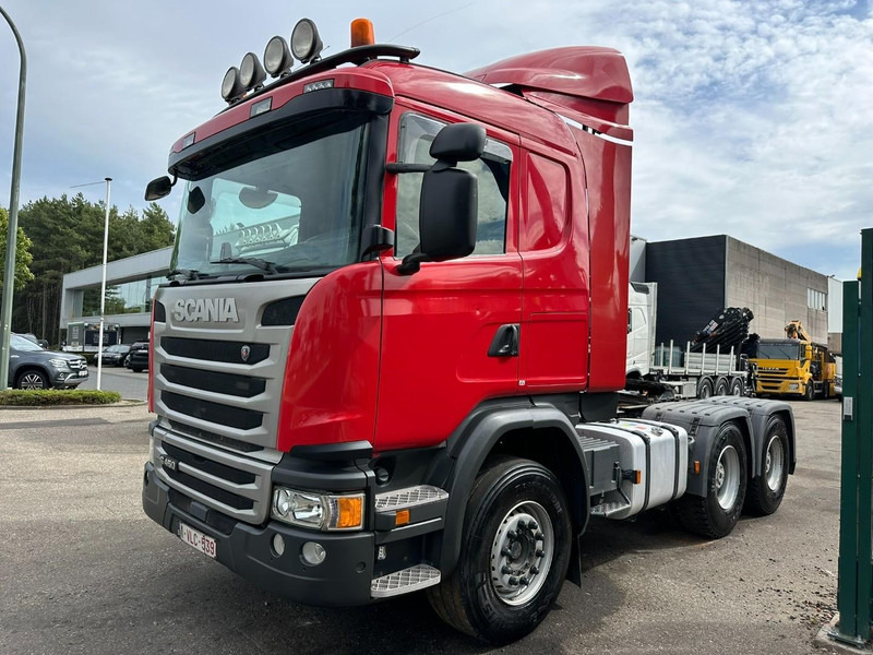 Scania G450 6x4 RETARDER - PTO HYDR - STEEL SPRING / BALLESTAS / MOLES - BIG AXLES HUB REDUCTION - TÜV 12/2025 - BE TRUCK - Trekker: afbeelding 3 Scania G450 6x4 RETARDER - PTO HYDR - STEEL SPRING / BALLESTAS / MOLES - BIG AXLES HUB REDUCTION - TÜV 12/2025 - BE TRUCK - Trekker: afbeelding 3