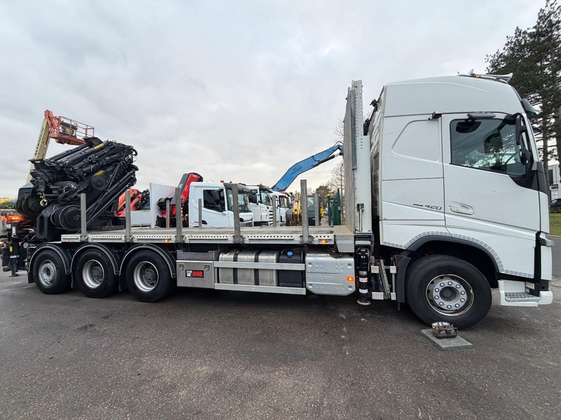 Volvo FH 420 8x4 TRIDEM + (31m!) CRANE HIAB 858 E-7 + JIB X-5 + WINCH - 114.000km - BE TRUCK - Kraanwagen: afbeelding 5 Volvo FH 420 8x4 TRIDEM + (31m!) CRANE HIAB 858 E-7 + JIB X-5 + WINCH - 114.000km - BE TRUCK - Kraanwagen: afbeelding 5