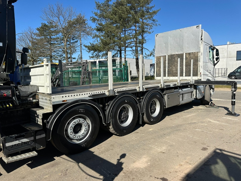 Vrachtwagen met open laadbak, Kraanwagen Volvo FH 420 8x4 TRIDEM + KRAAN HIAB 408 E-8 HIPRO + WINCH - 63.000km ONLY - CREWCAB 4 SEATER - PLATFORM 7m - TOP CONDITION: afbeelding 20