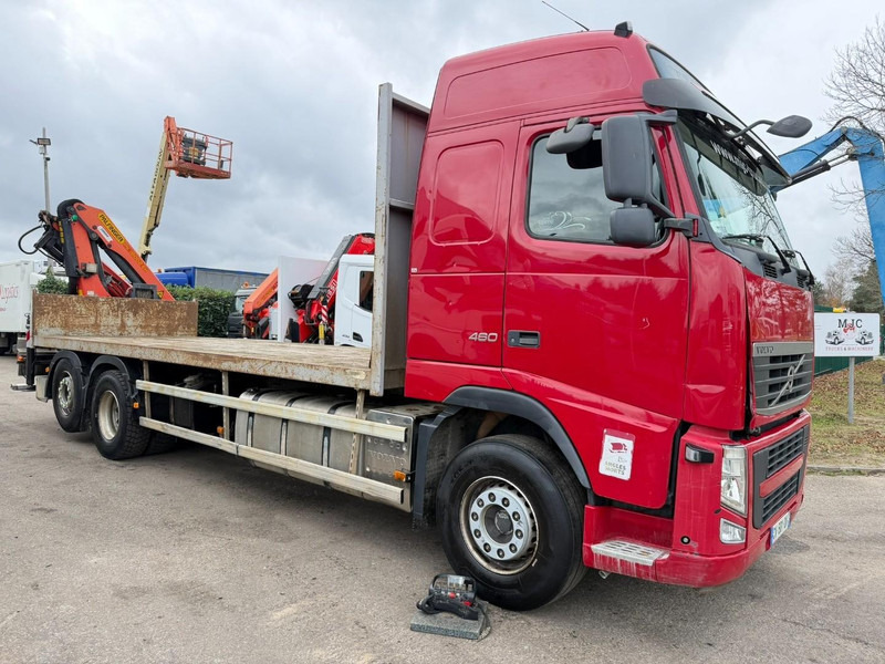 Volvo FH 460 6x2 PRITSCHE + KRAN PALFINGER PK18002 EH + RADIO + ROTATOR - LIFT + LENK ACHSE - TÜV 04/2026 - A/C - PRITSCHE 7m50 - I-SHIFT - EURO 5 - Vrachtwagen met open laadbak, Kraanwagen: afbeelding 1 Volvo FH 460 6x2 PRITSCHE + KRAN PALFINGER PK18002 EH + RADIO + ROTATOR - LIFT + LENK ACHSE - TÜV 04/2026 - A/C - PRITSCHE 7m50 - I-SHIFT - EURO 5 - Vrachtwagen met open laadbak, Kraanwagen: afbeelding 1