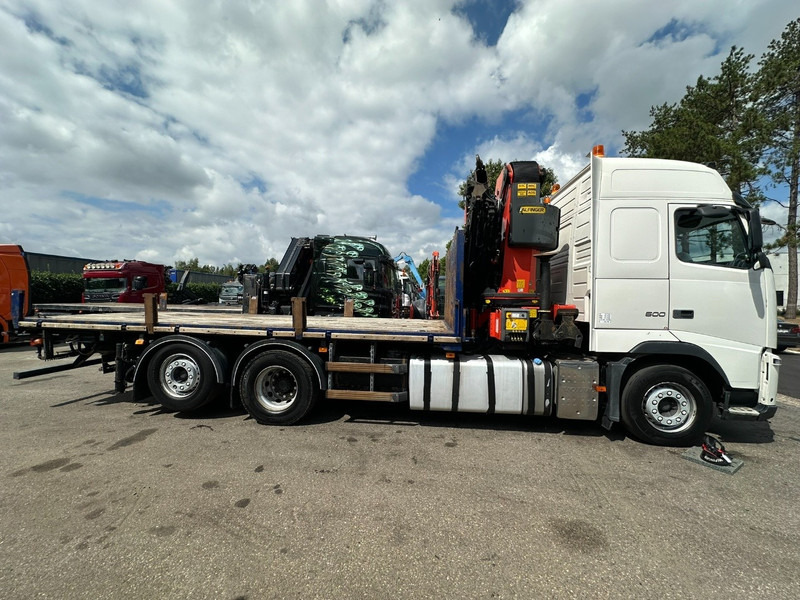 Volvo FH 500 6X2 + CRANE PALFINGER PK50002 E 6x - RETARDER - PLATFORM 6m20 - TWISTLOCKS 20' - 561.000km - EURO 5 - Kraanwagen: afbeelding 5 Volvo FH 500 6X2 + CRANE PALFINGER PK50002 E 6x - RETARDER - PLATFORM 6m20 - TWISTLOCKS 20' - 561.000km - EURO 5 - Kraanwagen: afbeelding 5
