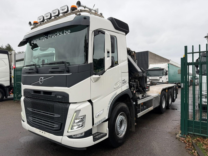 Volvo FH 500 8x4 TRIDEM HOOKLIFT + (25m!) CRANE HIAB 302 E-8x + 1 ME + WINCH - *127.000km* - *1976h crane hours* - TOP CONDITION - BE TRUCK - Haakarmsysteem vrachtwagen, Kraanwagen: afbeelding 3 Volvo FH 500 8x4 TRIDEM HOOKLIFT + (25m!) CRANE HIAB 302 E-8x + 1 ME + WINCH - *127.000km* - *1976h crane hours* - TOP CONDITION - BE TRUCK - Haakarmsysteem vrachtwagen, Kraanwagen: afbeelding 3