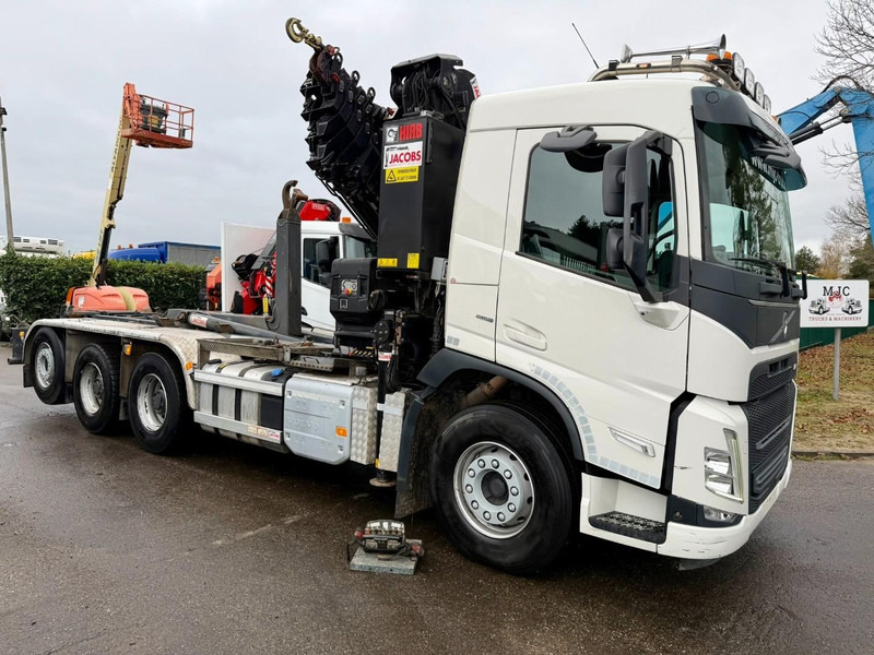 Volvo FH 500 8x4 TRIDEM HOOKLIFT + (25m!) CRANE HIAB 302 E-8x + 1 ME + WINCH - *127.000km* - *1976h crane hours* - TOP CONDITION - BE TRUCK - Haakarmsysteem vrachtwagen, Kraanwagen: afbeelding 2 Volvo FH 500 8x4 TRIDEM HOOKLIFT + (25m!) CRANE HIAB 302 E-8x + 1 ME + WINCH - *127.000km* - *1976h crane hours* - TOP CONDITION - BE TRUCK - Haakarmsysteem vrachtwagen, Kraanwagen: afbeelding 2