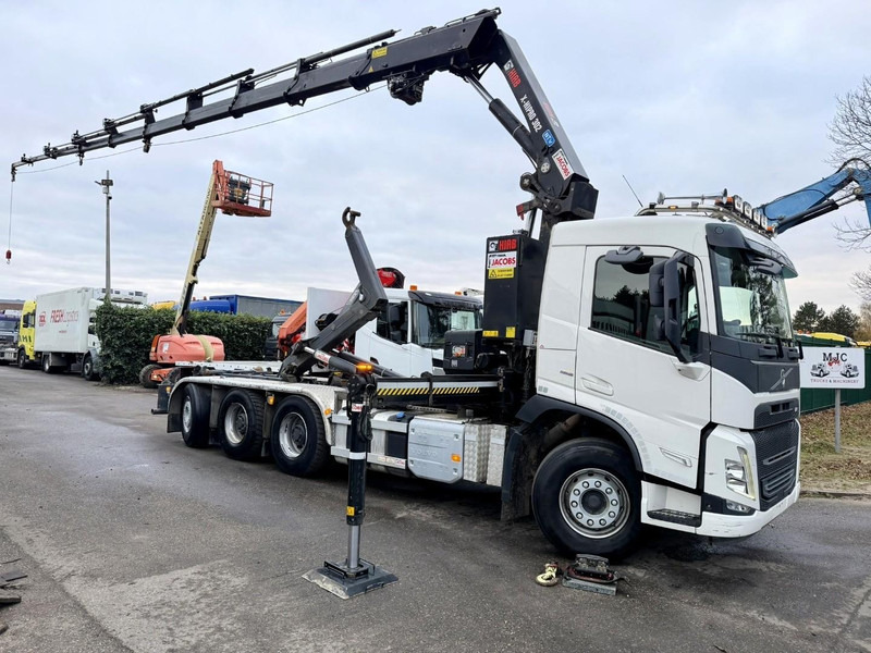 Volvo FH 500 8x4 TRIDEM HOOKLIFT + (25m!) CRANE HIAB 302 E-8x + 1 ME + WINCH - *127.000km* - *1976h crane hours* - TOP CONDITION - BE TRUCK - Haakarmsysteem vrachtwagen, Kraanwagen: afbeelding 1 Volvo FH 500 8x4 TRIDEM HOOKLIFT + (25m!) CRANE HIAB 302 E-8x + 1 ME + WINCH - *127.000km* - *1976h crane hours* - TOP CONDITION - BE TRUCK - Haakarmsysteem vrachtwagen, Kraanwagen: afbeelding 1