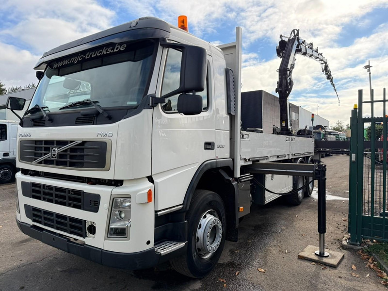 Volvo FM 300 6x4 + (25.8m!) PRITSCHE + KRAN HIAB 245 E-5 + JIB 65 X-3 + 2 ME - *228.000km* - MANUAL - A/C - EURO 3 - BELGIAN TRUCK - Vrachtwagen met open laadbak, Kraanwagen: afbeelding 3 Volvo FM 300 6x4 + (25.8m!) PRITSCHE + KRAN HIAB 245 E-5 + JIB 65 X-3 + 2 ME - *228.000km* - MANUAL - A/C - EURO 3 - BELGIAN TRUCK - Vrachtwagen met open laadbak, Kraanwagen: afbeelding 3