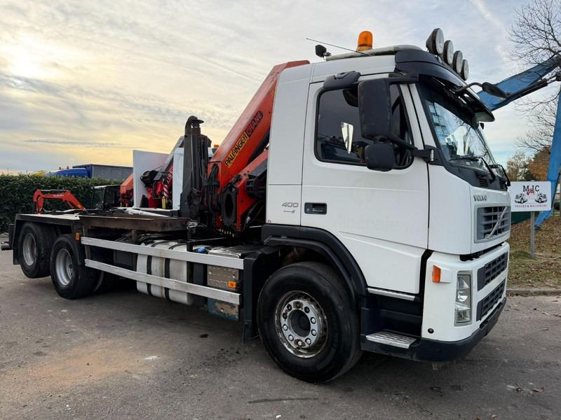 Volvo FM 400 6x2 HOOKLIFT + CRANE PALFINGER PK 15500 B (2x) - 5/6 F - MANUAL - EURO 4 - BE TRUCK - Haakarmsysteem vrachtwagen, Kraanwagen: afbeelding 3 Volvo FM 400 6x2 HOOKLIFT + CRANE PALFINGER PK 15500 B (2x) - 5/6 F - MANUAL - EURO 4 - BE TRUCK - Haakarmsysteem vrachtwagen, Kraanwagen: afbeelding 3
