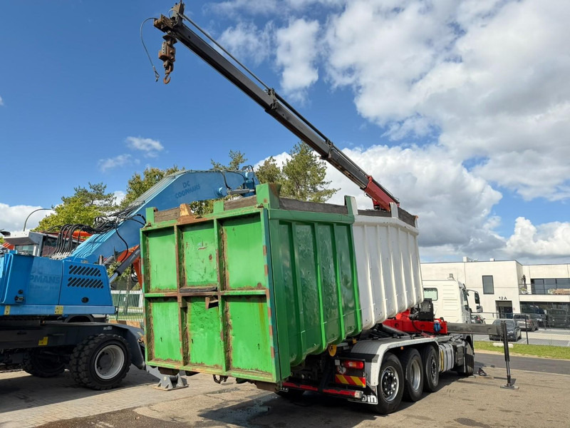 Volvo FM 420 8x2 HOOKLIFT + CRANE PALFINGER PK19.001 SLD B - *294.000km* - EURO 6 - LIFT + STEERING AXLE - I SHIFT - BE TRUCK - Haakarmsysteem vrachtwagen, Kraanwagen: afbeelding 5 Volvo FM 420 8x2 HOOKLIFT + CRANE PALFINGER PK19.001 SLD B - *294.000km* - EURO 6 - LIFT + STEERING AXLE - I SHIFT - BE TRUCK - Haakarmsysteem vrachtwagen, Kraanwagen: afbeelding 5