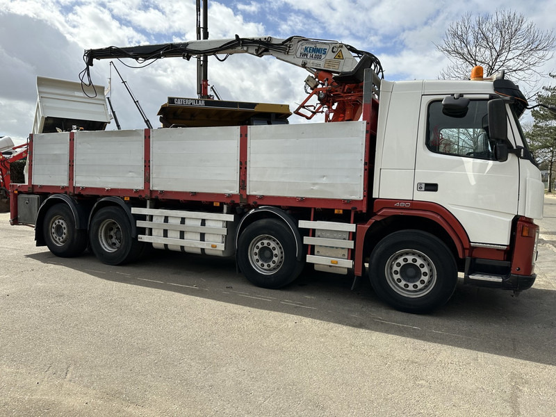 Volvo FM 480 8X2 - EURO 5 - STEERING AXLE / LENK ACHSE + KENNIS 14.000R - I SHIFT - Vrachtwagen met open laadbak: afbeelding 3 Volvo FM 480 8X2 - EURO 5 - STEERING AXLE / LENK ACHSE + KENNIS 14.000R - I SHIFT - Vrachtwagen met open laadbak: afbeelding 3