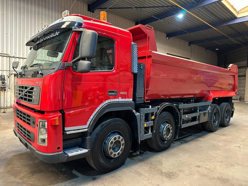 Volvo FM12-420 8x4 ATM TIPPER - MANUAL - STEEL SPRING / BLATT - BIG AXLES HUB REDUCTION - BE TRUCK - Kipper vrachtwagen: afbeelding 1 Volvo FM12-420 8x4 ATM TIPPER - MANUAL - STEEL SPRING / BLATT - BIG AXLES HUB REDUCTION - BE TRUCK - Kipper vrachtwagen: afbeelding 1