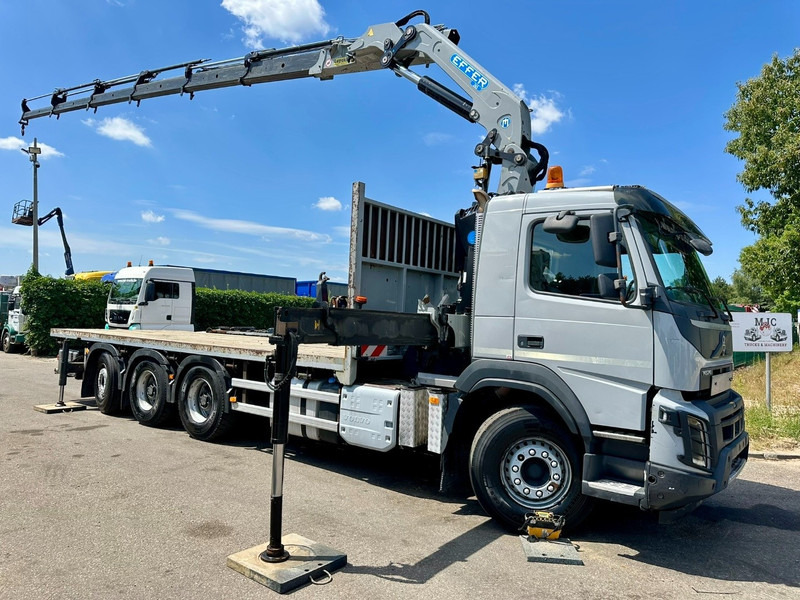 Volvo FMX 330 8x4 TRIDEM + CRANE EFFER 265 / 6S - PLATFORM 7m50 - EURO 6 - RADIO - *473.000km* - TÜV 05/2026 - BE TRUCK - Kraanwagen: afbeelding 1 Volvo FMX 330 8x4 TRIDEM + CRANE EFFER 265 / 6S - PLATFORM 7m50 - EURO 6 - RADIO - *473.000km* - TÜV 05/2026 - BE TRUCK - Kraanwagen: afbeelding 1