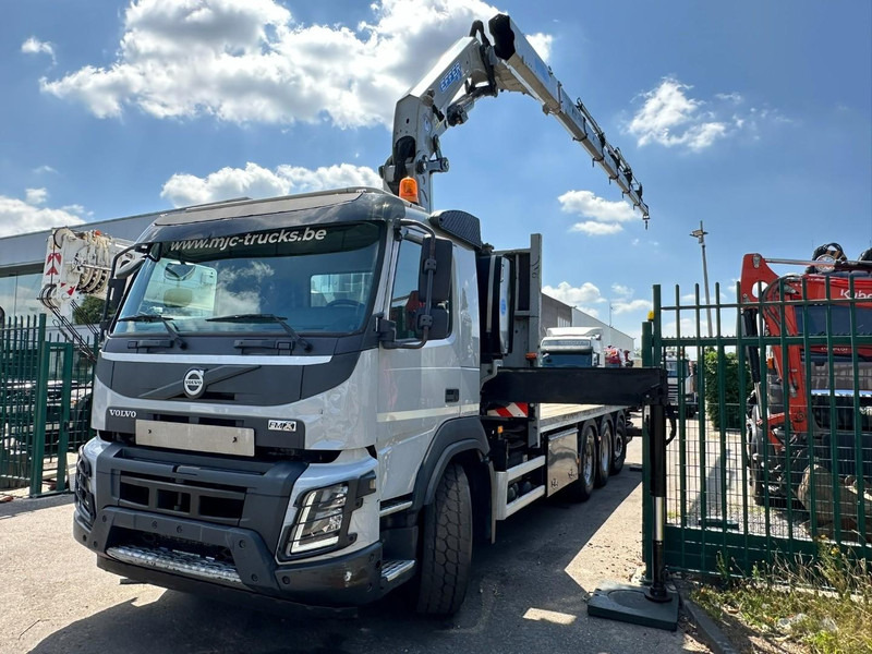 Volvo FMX 330 8x4 TRIDEM PRITSCHE + KRAN EFFER 265 / 6S - PLATFORM 7m50 - EURO 6 - RADIO - *473.000km* - TÜV 05/2026 - BE TRUCK - Vrachtwagen met open laadbak, Kraanwagen: afbeelding 5 Volvo FMX 330 8x4 TRIDEM PRITSCHE + KRAN EFFER 265 / 6S - PLATFORM 7m50 - EURO 6 - RADIO - *473.000km* - TÜV 05/2026 - BE TRUCK - Vrachtwagen met open laadbak, Kraanwagen: afbeelding 5
