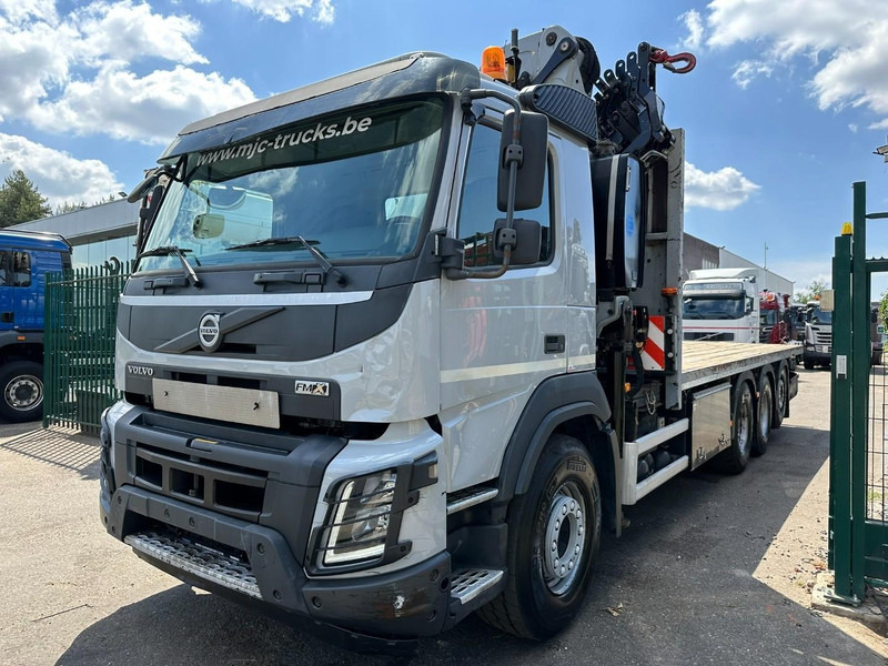 Volvo FMX 330 8x4 TRIDEM PRITSCHE + KRAN EFFER 265 / 6S - PLATFORM 7m50 - EURO 6 - RADIO - *473.000km* - TÜV 05/2026 - BE TRUCK - Vrachtwagen met open laadbak, Kraanwagen: afbeelding 4 Volvo FMX 330 8x4 TRIDEM PRITSCHE + KRAN EFFER 265 / 6S - PLATFORM 7m50 - EURO 6 - RADIO - *473.000km* - TÜV 05/2026 - BE TRUCK - Vrachtwagen met open laadbak, Kraanwagen: afbeelding 4
