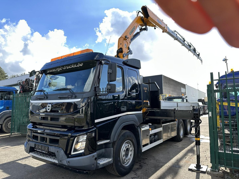 Volvo FMX 370 6x2 PLATFORM 6M35 + CRANE EFFER 215/6S -*127.000km* - LIFT AXLE - DOUBLE WHEELS - I SHIFT - EURO 6 - BE PAPERS - Kraanwagen: afbeelding 5 Volvo FMX 370 6x2 PLATFORM 6M35 + CRANE EFFER 215/6S -*127.000km* - LIFT AXLE - DOUBLE WHEELS - I SHIFT - EURO 6 - BE PAPERS - Kraanwagen: afbeelding 5