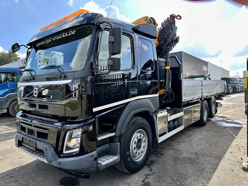 Volvo FMX 370 6x2 PRITSCHE 6M35 + KRAN EFFER 215/6S -*127.000km* - LIFT AXLE - DOUBLE WHEELS - I SHIFT - EURO 6 - BE PAPERS - Vrachtwagen met open laadbak, Kraanwagen: afbeelding 4 Volvo FMX 370 6x2 PRITSCHE 6M35 + KRAN EFFER 215/6S -*127.000km* - LIFT AXLE - DOUBLE WHEELS - I SHIFT - EURO 6 - BE PAPERS - Vrachtwagen met open laadbak, Kraanwagen: afbeelding 4