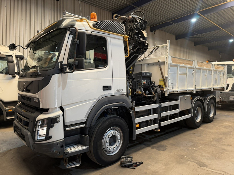 Volvo FMX 460 6x4 TIPPER + CRANE HIAB 244 E-5 HIPRO - ROTATOR - RADIO - *349.000km* - EURO 6 - BE TRUCK - Kipper vrachtwagen, Kraanwagen: afbeelding 2 Volvo FMX 460 6x4 TIPPER + CRANE HIAB 244 E-5 HIPRO - ROTATOR - RADIO - *349.000km* - EURO 6 - BE TRUCK - Kipper vrachtwagen, Kraanwagen: afbeelding 2