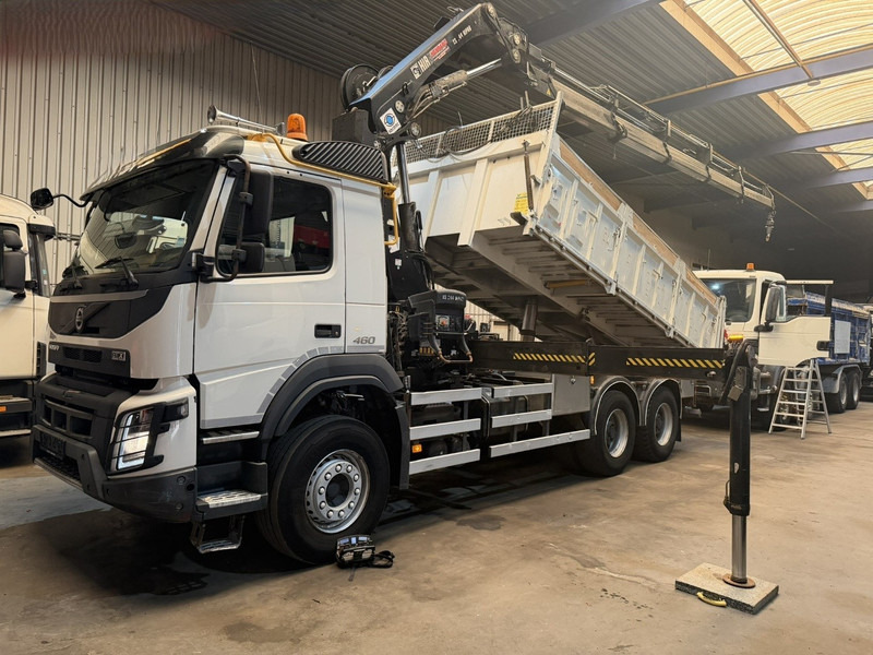 Volvo FMX 460 6x4 TIPPER + CRANE HIAB 244 E-5 HIPRO - ROTATOR - RADIO - *349.000km* - EURO 6 - BE TRUCK - Kipper vrachtwagen, Kraanwagen: afbeelding 1 Volvo FMX 460 6x4 TIPPER + CRANE HIAB 244 E-5 HIPRO - ROTATOR - RADIO - *349.000km* - EURO 6 - BE TRUCK - Kipper vrachtwagen, Kraanwagen: afbeelding 1