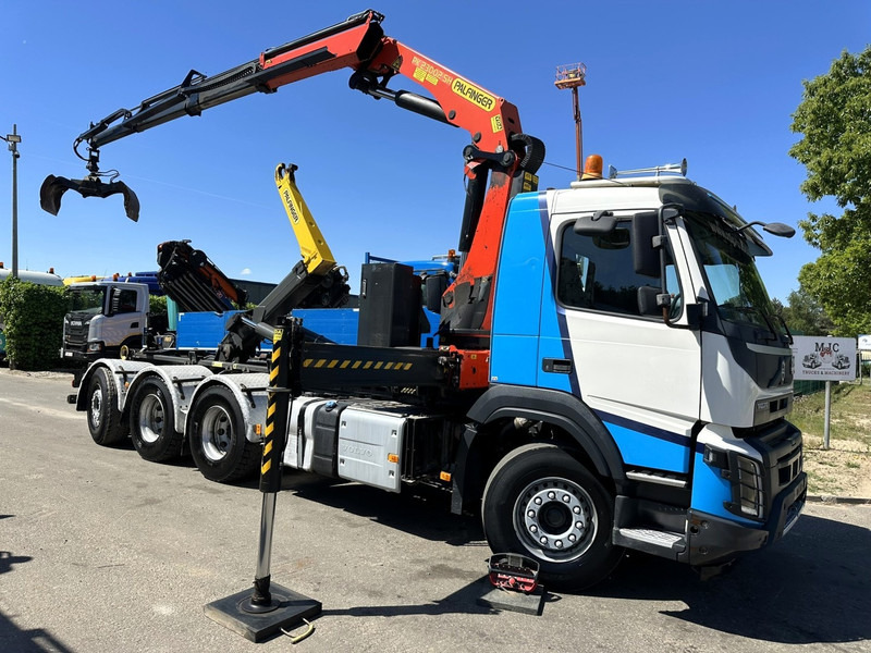Volvo FMX 460 8x4 TRIDEM HOOKLIFT + CRANE PK 23002 SH + GRABBER / ROTATOR - EURO 6 - LIFT + STEERING AXLE - *374.000km* - EXT BUMPER - Haakarmsysteem vrachtwagen, Kraanwagen: afbeelding 1 Volvo FMX 460 8x4 TRIDEM HOOKLIFT + CRANE PK 23002 SH + GRABBER / ROTATOR - EURO 6 - LIFT + STEERING AXLE - *374.000km* - EXT BUMPER - Haakarmsysteem vrachtwagen, Kraanwagen: afbeelding 1