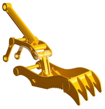 Cat 324D / 325D / 329D / 329E Grab - Aanbouwdeel voor Bouwmachine: afbeelding 1 Cat 324D / 325D / 329D / 329E Grab - Aanbouwdeel voor Bouwmachine: afbeelding 1