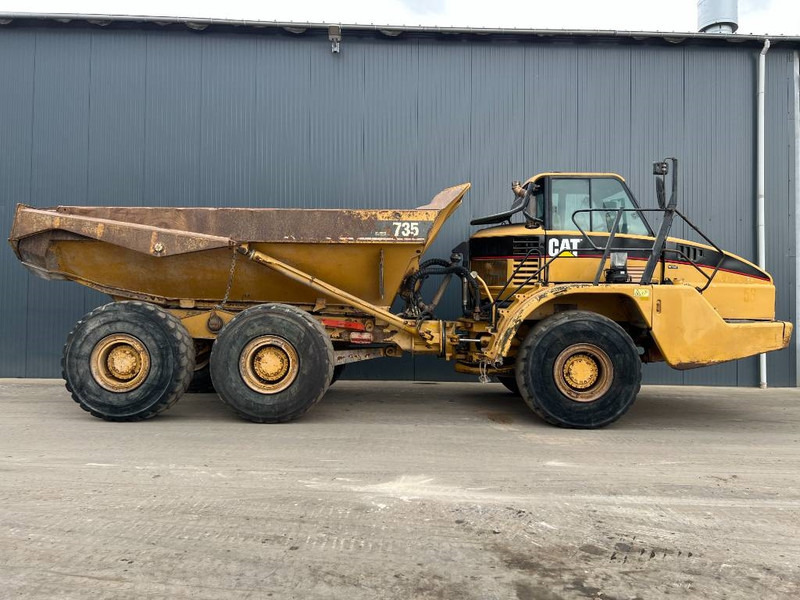Cat 735 - Kiepwagen met knikbesturing: afbeelding 3 Cat 735 - Kiepwagen met knikbesturing: afbeelding 3