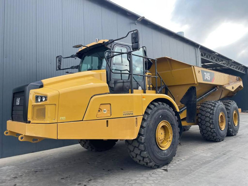 Kiepwagen met knikbesturing Cat 745 04A - New Tires: afbeelding 1