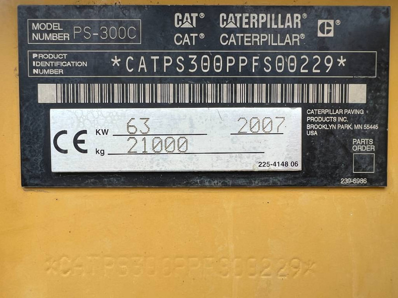 Cat PS300C - Bandenwals: afbeelding 5 Cat PS300C - Bandenwals: afbeelding 5