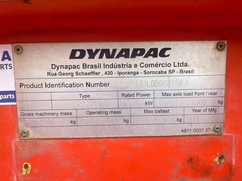 Dynapac CP224 - Bandenwals: afbeelding 3 Dynapac CP224 - Bandenwals: afbeelding 3