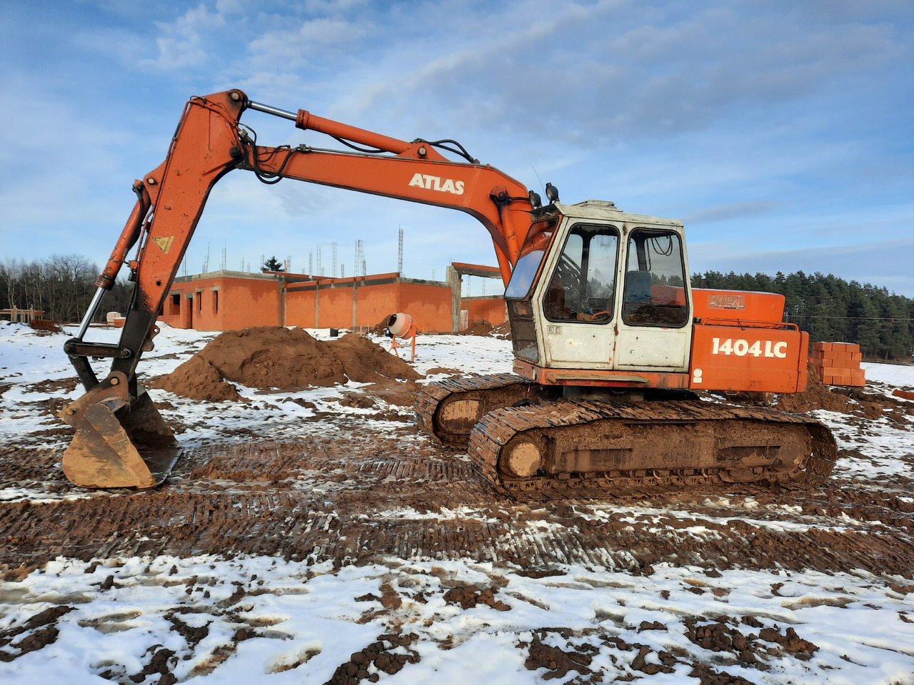 ATLAS 1404 - Rupsgraafmachine: afbeelding 1 ATLAS 1404 - Rupsgraafmachine: afbeelding 1