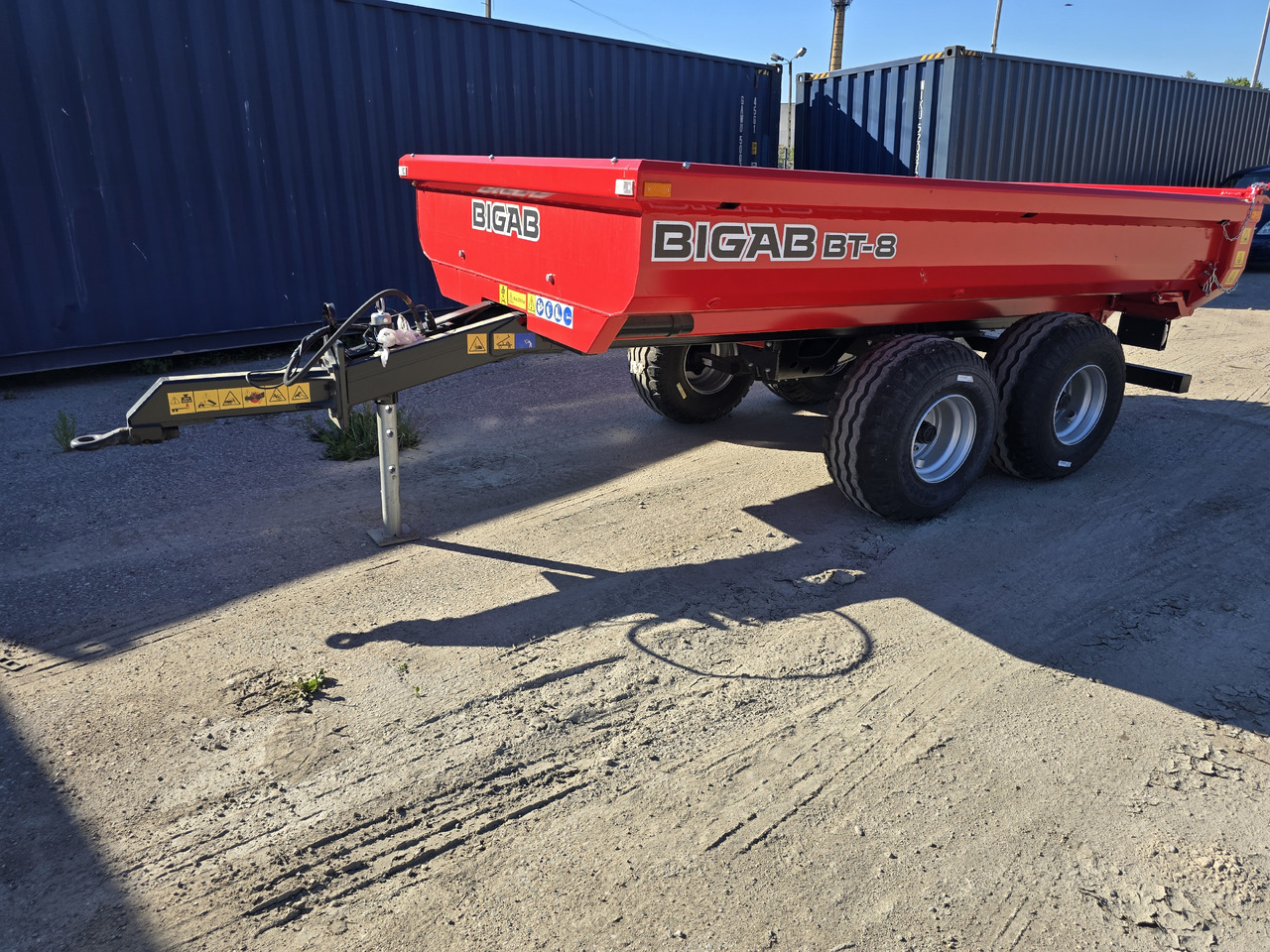 BIGAB BT-8 HARDOX - Landbouwkipper: afbeelding 3 BIGAB BT-8 HARDOX - Landbouwkipper: afbeelding 3