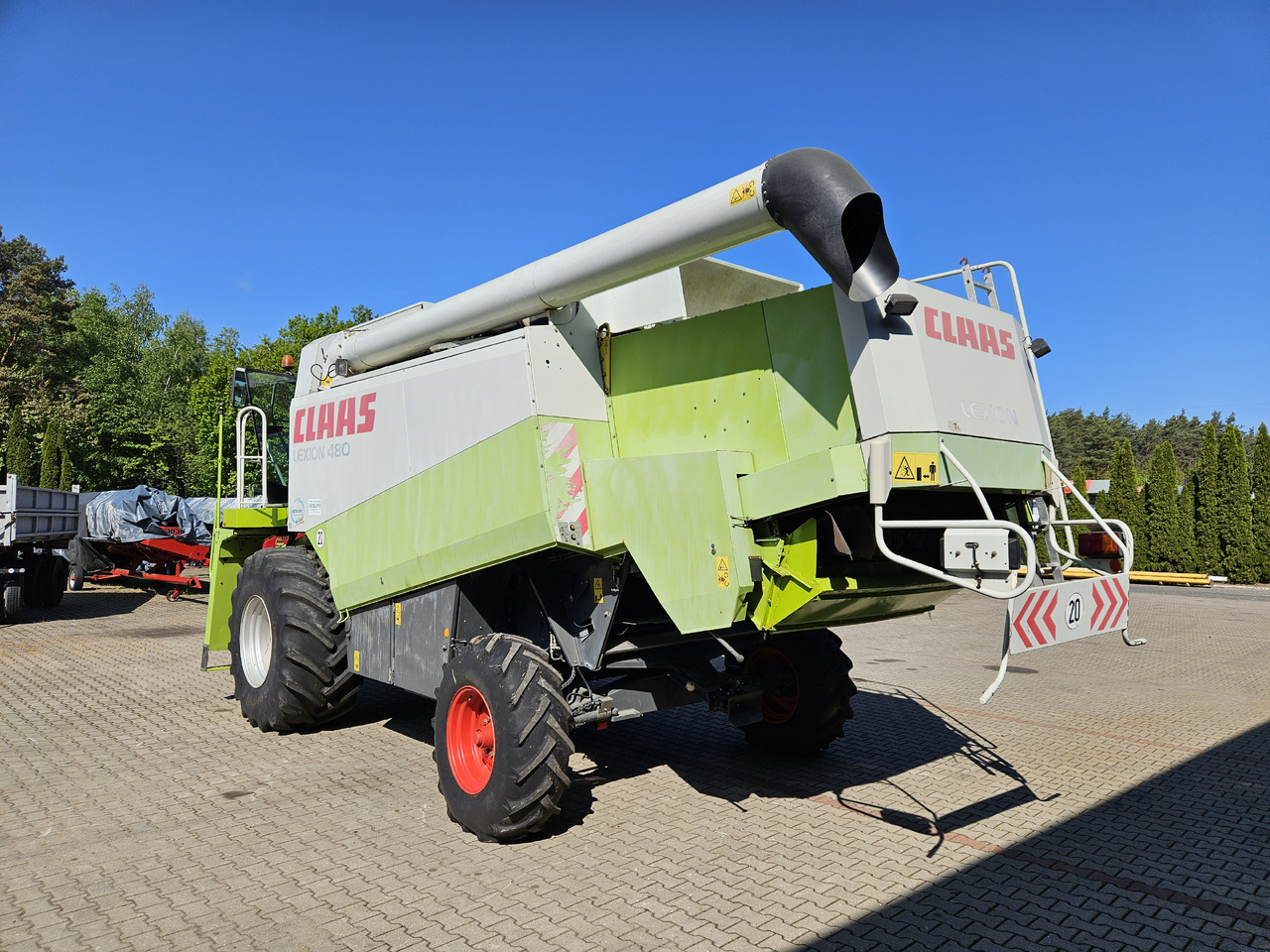 Claas Lexion 480 - Maaidorser: afbeelding 5 Claas Lexion 480 - Maaidorser: afbeelding 5