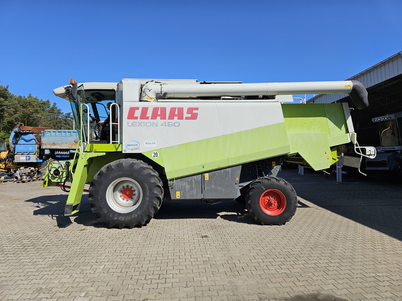Claas Lexion 480 - Maaidorser: afbeelding 1 Claas Lexion 480 - Maaidorser: afbeelding 1
