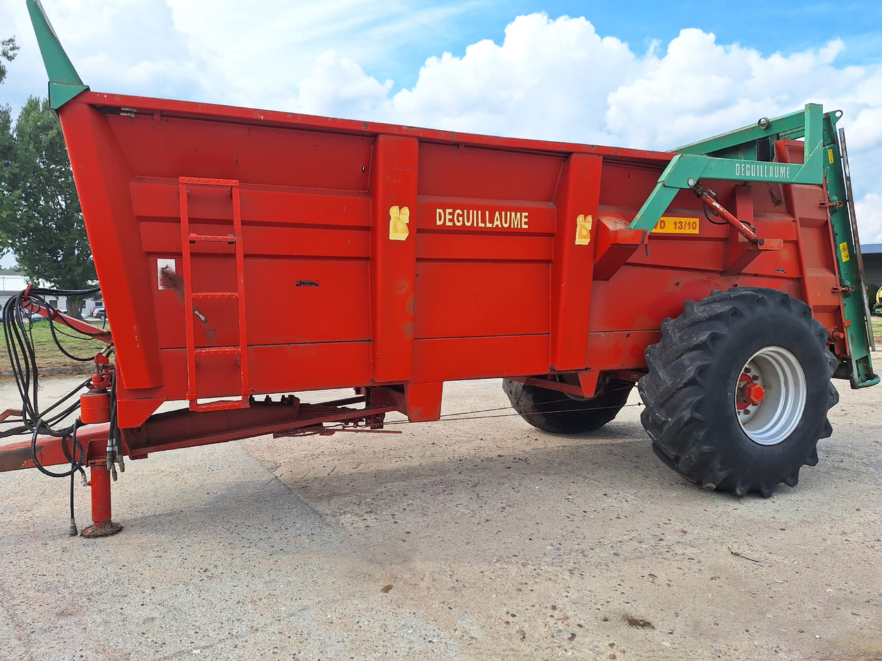 DEGUILLAUME HVD1310 - Mestverspreider: afbeelding 1 DEGUILLAUME HVD1310 - Mestverspreider: afbeelding 1
