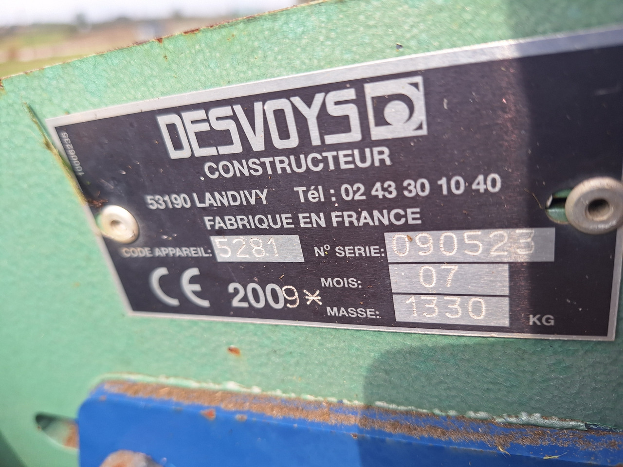 Desvoys - Maaimachine: afbeelding 5 Desvoys - Maaimachine: afbeelding 5